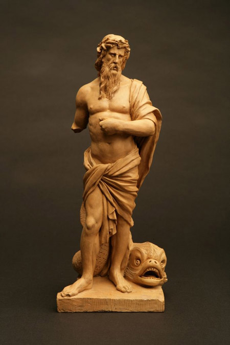  Statue des Gottes Poseidon